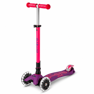 מקסי מיקרו דלוקס לד מתקפל ורוד ניאון Maxi Micro Deluxe Foldable Neon LED Ultra Pink