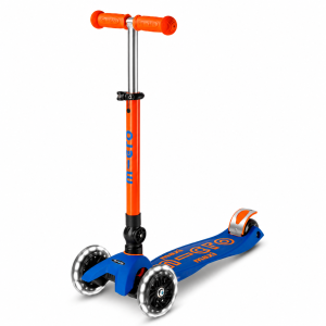 מקסי מיקרו דלוקס לד מתקפל כתום Maxi Micro Deluxe Foldable Neon LED Blaze Orange