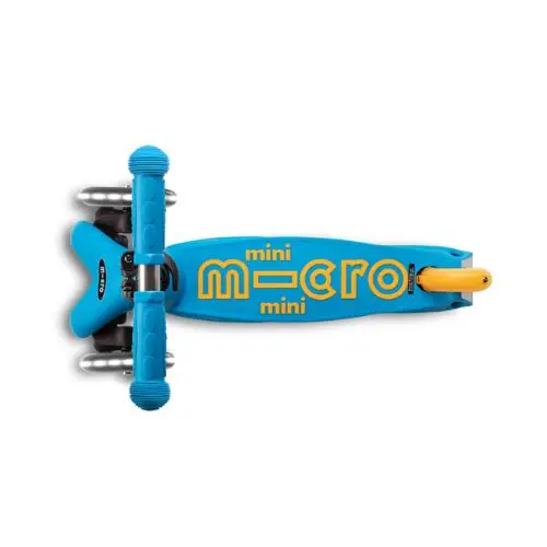 מיני מיקרו דלוקס לד מתקפל אושן(Mini Micro Deluxe Foldable LED Ocean Blue) – תמונה 4